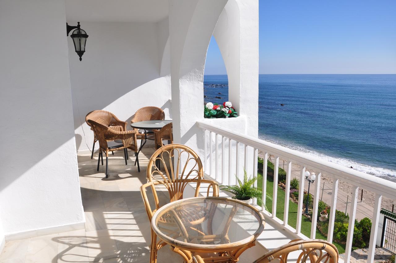 Aguamarina A3 Vistas Al Mar Primera Linea De Playa Apartment Mijas Costa Bagian luar foto