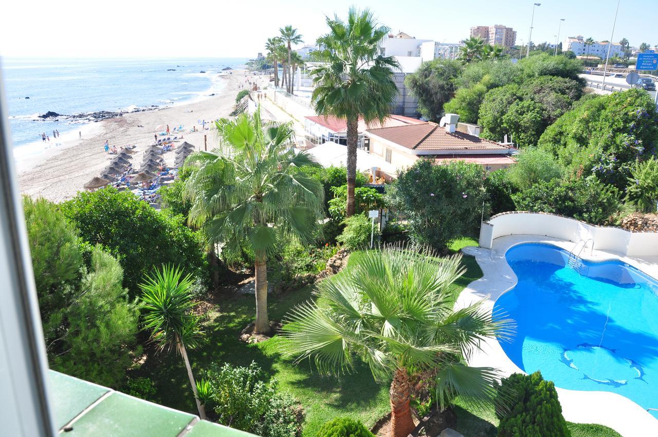Aguamarina A3 Vistas Al Mar Primera Linea De Playa Apartment Mijas Costa Bagian luar foto